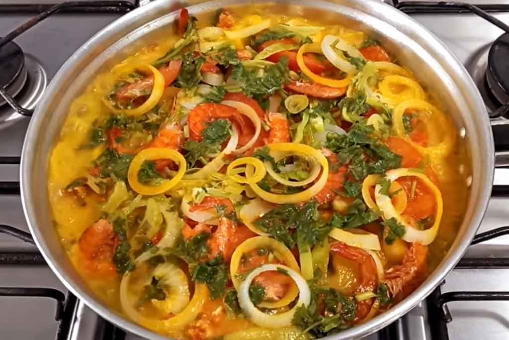 Moqueca de Peixe Baiana Tradicional
